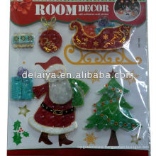 3D Fashion Christmas sticker for wall